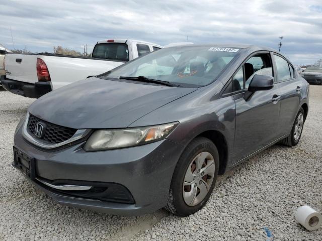 Photo 2 from auction – 2013 HONDA CIVIC LX with VIN 19XFB2F59DE093536
