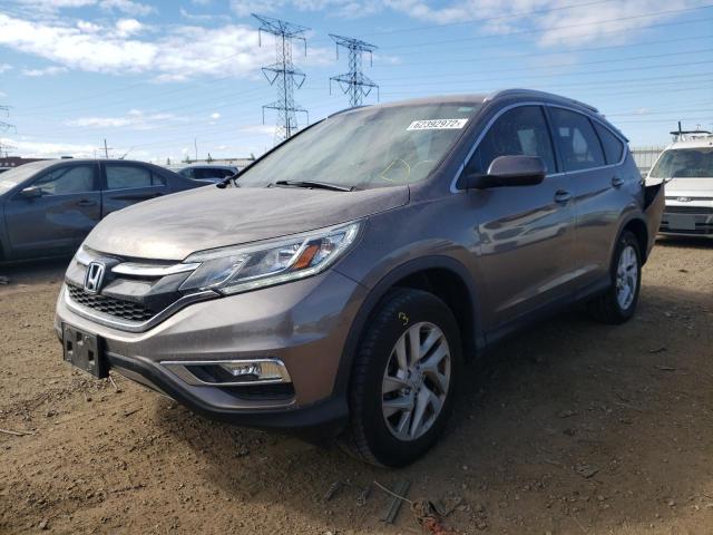 Photo 2 from auction – 2015 HONDA CR-V EXL with VIN 5J6RM4H79FL115296