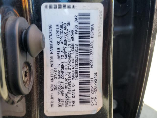 Photo 10 from auction – 2005 TOYOTA COROLLA CE with VIN 1NXBR32E35Z388118