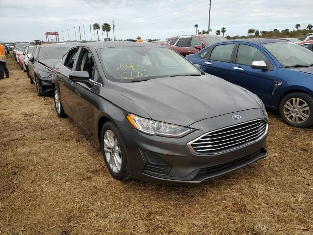 FORD FUSION SE 2019 with VIN 3FA6P0HD2KR162332 - Photo from auction