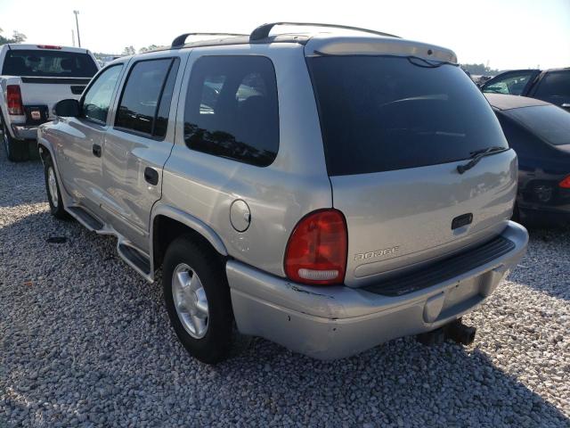 Photo 3 from auction – 2000 DODGE DURANGO with VIN 1B4HR28Z1YF118457