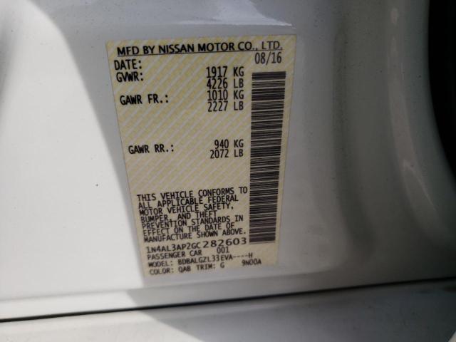 Photo 10 from auction – 2016 NISSAN ALTIMA 2.5 with VIN 1N4AL3AP2GC282603