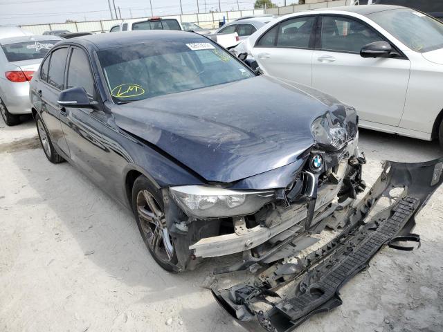 BMW 320 I 2014 with VIN WBA3B1C56EK134637 - Photo from auction