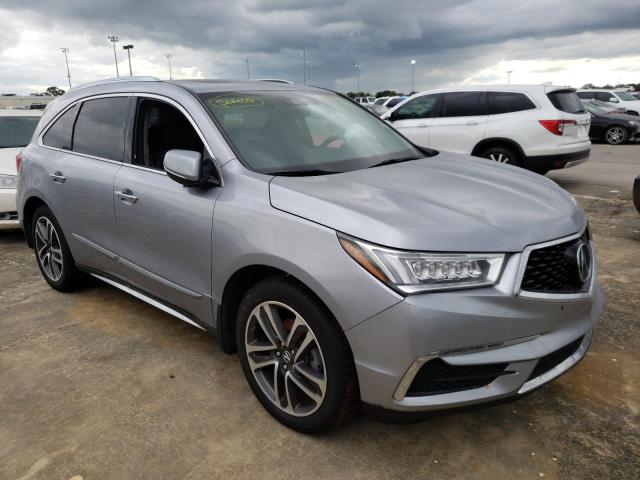 ACURA MDX TECHNO 2017 with VIN 5FRYD4H55HB000375 - Photo from auction