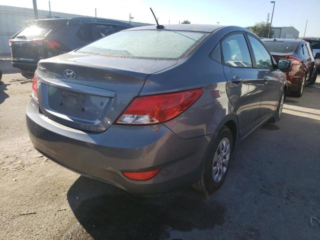 Photo 4 from auction – 2016 HYUNDAI ACCENT SE with VIN KMHCT4AE7GU143628