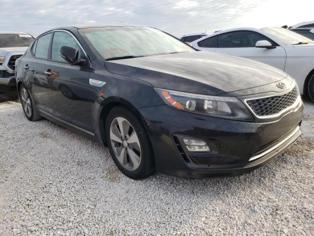 KIA OPTIMA HYB 2014 with VIN KNAGN4AD0E5072977 - Photo from auction