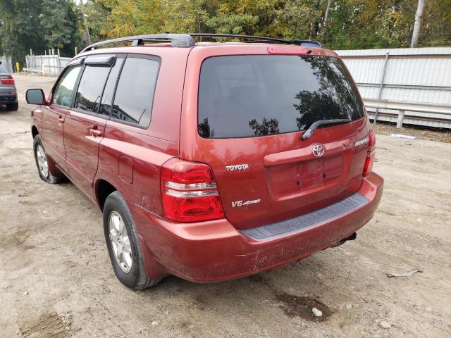 Фото 3 с аукциона – 2001 TOYOTA HIGHLANDER с VIN JTEHF21A910007501