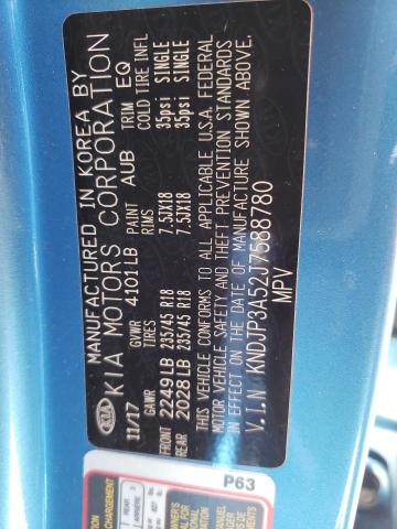 Foto 10 de la subasta – 2018 KIA SOUL + con VIN KNDJP3A52J7588780