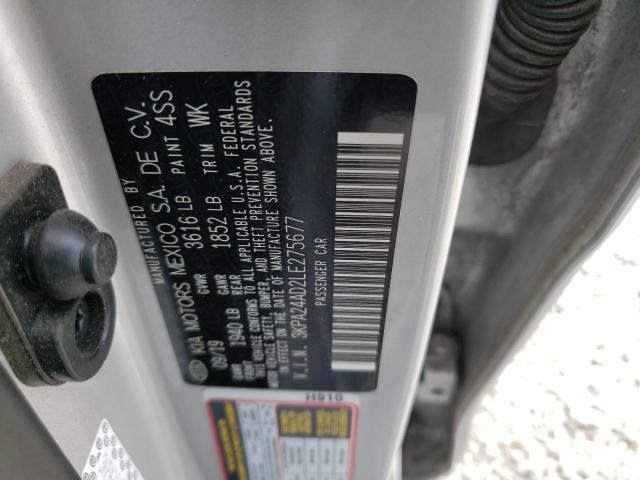 Photo 10 from auction – 2020 KIA RIO with VIN 3KPA24AD2LE275677
