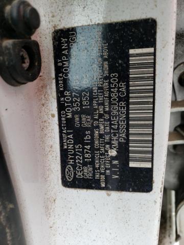 Photo 10 from auction – 2016 HYUNDAI ACCENT SE with VIN KMHCT4AE9GU084503
