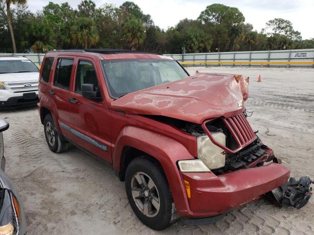 JEEP LIBERTY SP 2008 with VIN 1J8GP28K48W249222 - Photo from auction