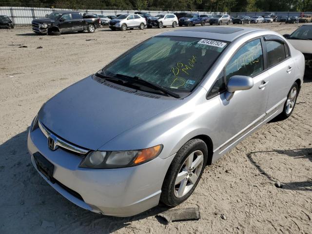 Photo 2 from auction – 2008 HONDA CIVIC EX with VIN 2HGFA16878H327563