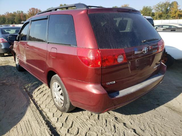 Photo 3 from auction – 2009 TOYOTA SIENNA CE with VIN 5TDZK23C09S264249