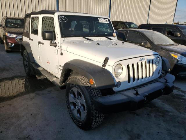 JEEP WRANGLER U 2017 with VIN 1C4BJWDG7HL722110 - Photo from auction
