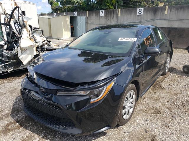Photo 2 from auction – 2022 TOYOTA COROLLA LE with VIN 5YFEPMAE2NP281881