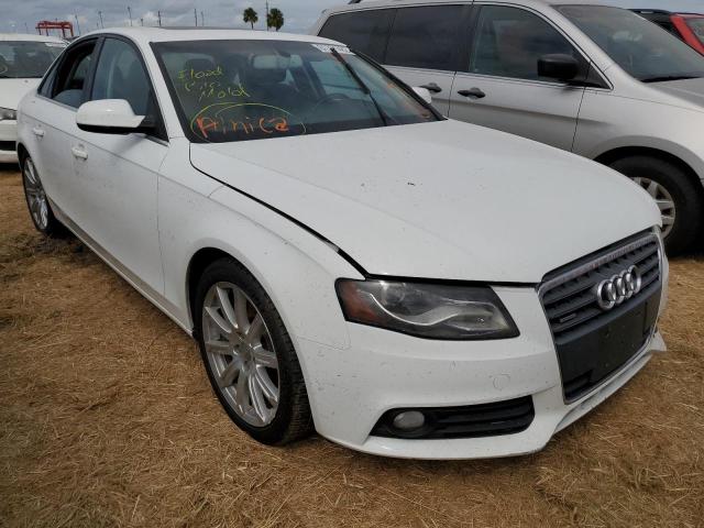 AUDI A4 PREMIUM 2011 with VIN WAUFFAFL8BN054729 - Photo from auction