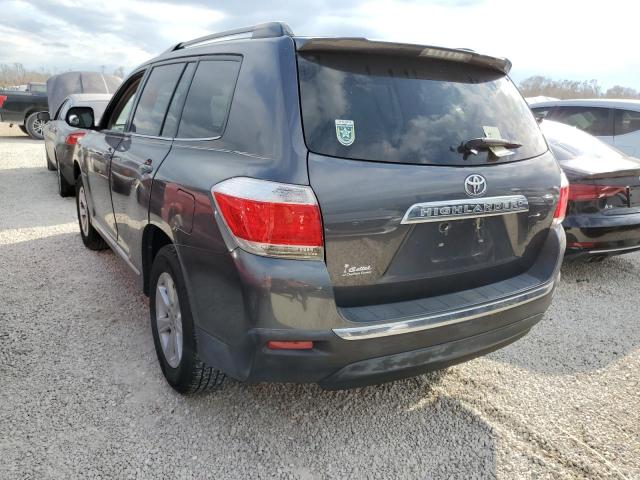 Photo 3 from auction – 2013 TOYOTA HIGHLANDER with VIN 5TDZA3EH7DS040065