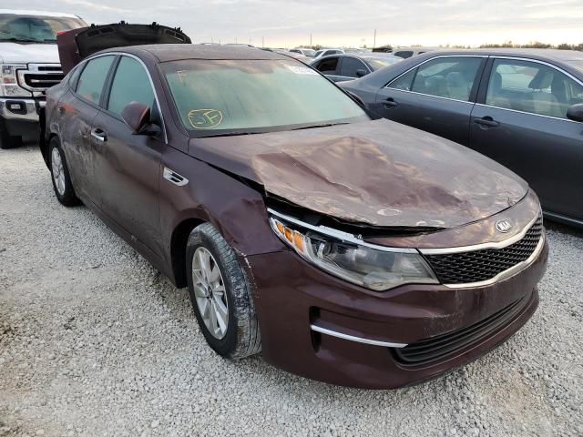 KIA OPTIMA LX 2018 with VIN 5XXGT4L37JG212946 - Photo from auction