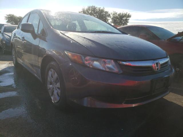 HONDA CIVIC LX 2012 with VIN 19XFB2F52CE328762 - Photo from auction
