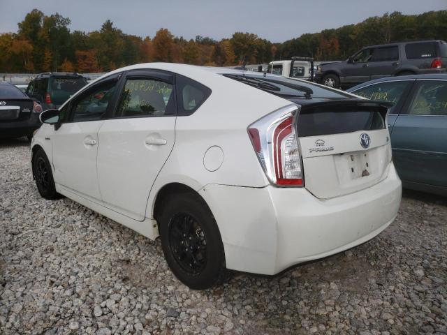 Photo 3 from auction – 2012 TOYOTA PRIUS with VIN JTDKN3DU7C5504478