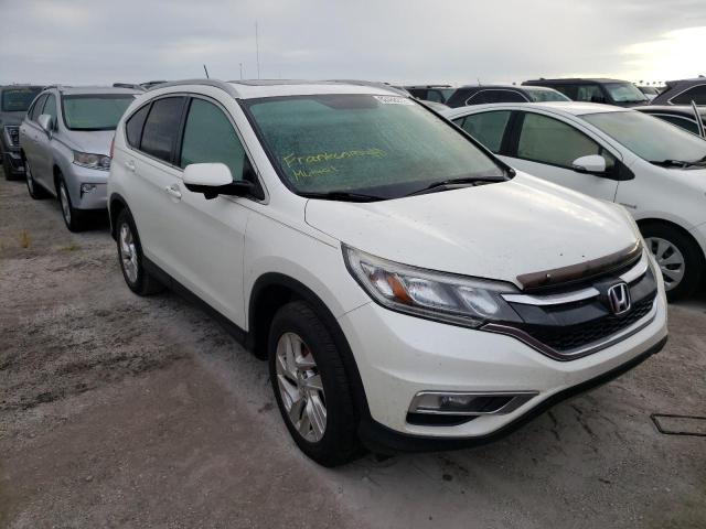 HONDA CR-V EXL 2015 with VIN 5J6RM3H75FL003928 - Photo from auction