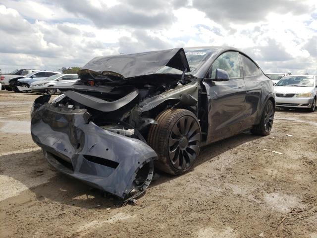 Photo 2 from auction – 2020 TESLA MODEL Y with VIN 5YJYGDEF4LF046729