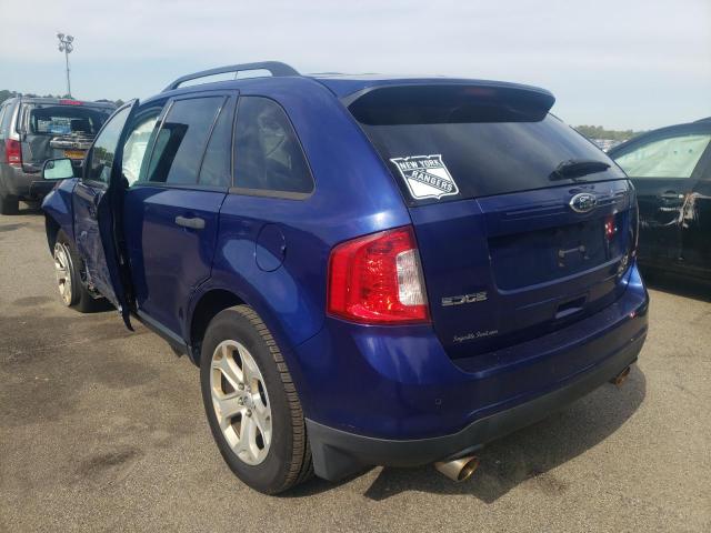 Photo 3 from auction – 2013 FORD EDGE SE with VIN 2FMDK4GC9DBC63882