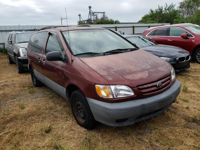 Photo 1 from auction – 2002 TOYOTA SIENNA CE with VIN 4T3ZF19C52U497540