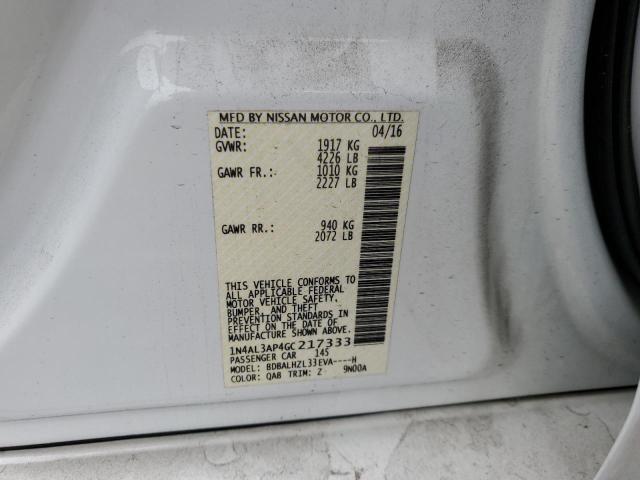 Photo 10 from auction – 2016 NISSAN ALTIMA 2.5 with VIN 1N4AL3AP4GC217333