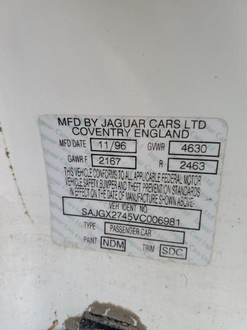 Photo 10 from auction – 1997 JAGUAR XK8 with VIN SAJGX2745VC006981