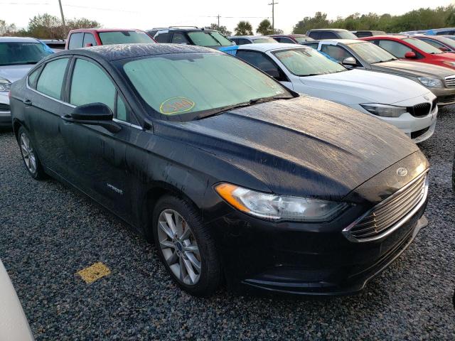 FORD FUSION SE 2017 with VIN 3FA6P0LU7HR139001 - Photo from auction