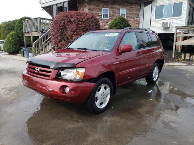 Photo 2 from auction – 2004 TOYOTA HIGHLANDER with VIN JTEEP21A740061951