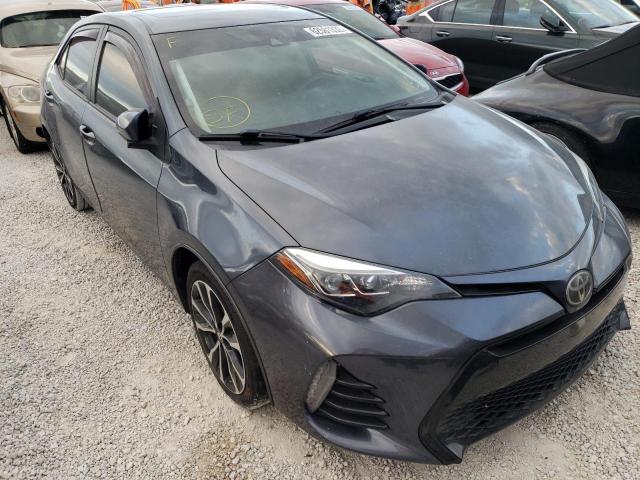 TOYOTA COROLLA L 2018 with VIN 5YFBURHE9JP778693 - Photo from auction