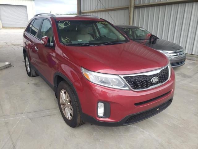 KIA SORENTO LX 2015 with VIN 5XYKT3A66FG645484 - Photo from auction