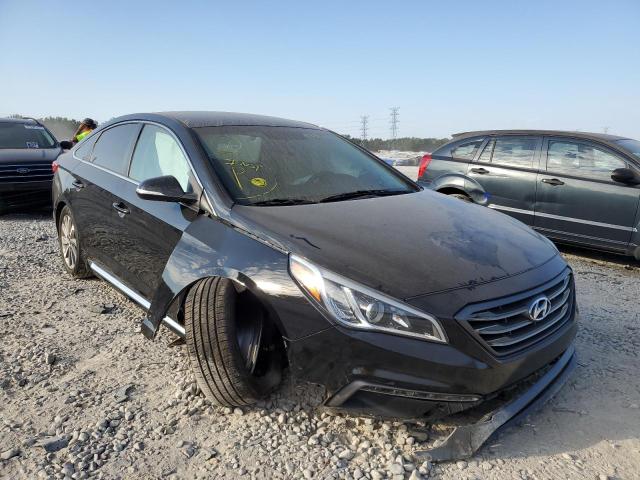 HYUNDAI SONATA SPO 2017 with VIN 5NPE34AF5HH551224 - Photo from auction