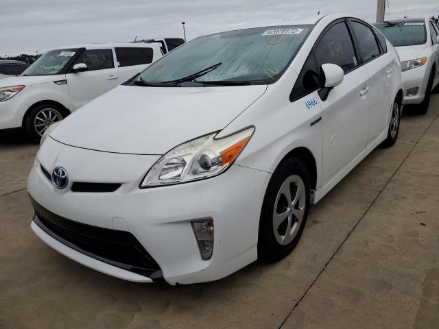 Photo 2 from auction – 2015 TOYOTA PRIUS with VIN JTDKN3DU6F1973959