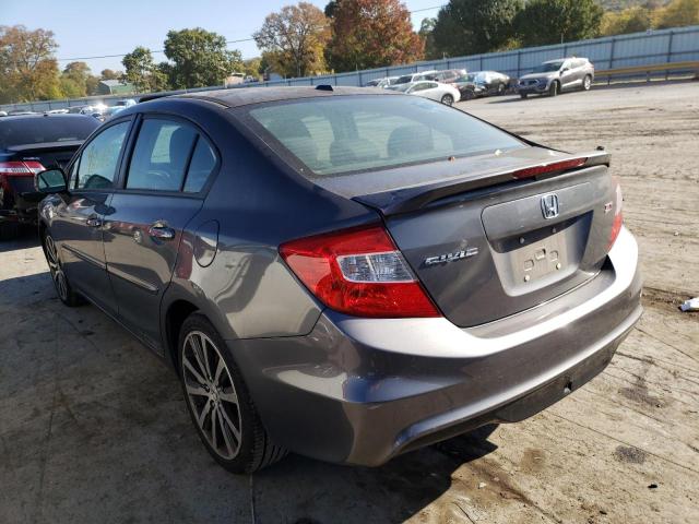 Photo 3 from auction – 2012 HONDA CIVIC SI with VIN 2HGFB6E52CH704617