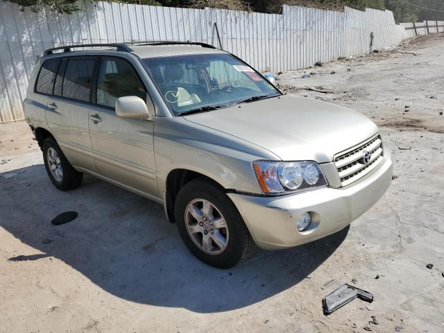 TOYOTA HIGHLANDER 2003 with VIN JTEGF21A430109691 - Photo from auction