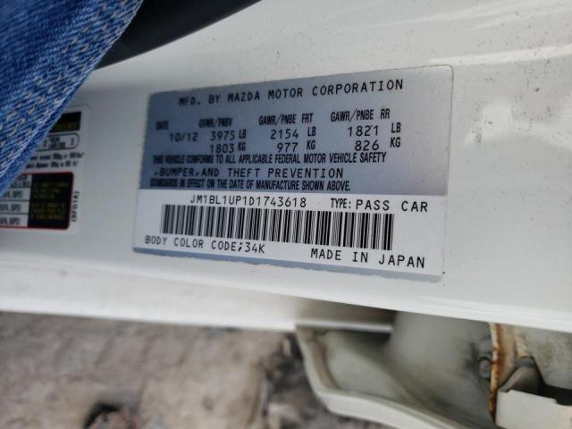Photo 10 from auction – 2013 MAZDA 3 I with VIN JM1BL1UP1D1743618