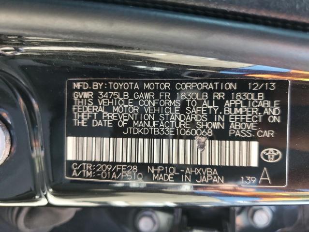 Photo 10 from auction – 2014 TOYOTA PRIUS C with VIN JTDKDTB33E1060068