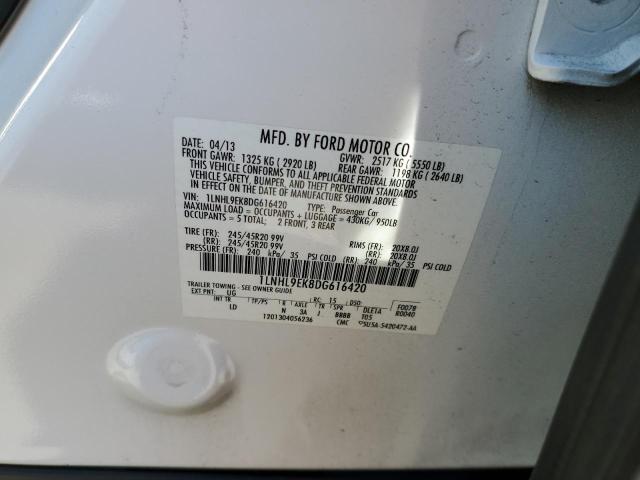 Photo 10 from auction – 2013 LINCOLN MKS with VIN 1LNHL9EK8DG616420