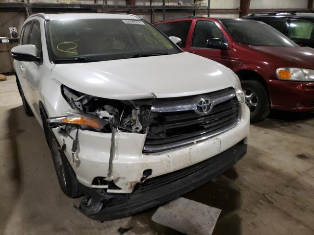 Photo 9 from auction – 2014 TOYOTA HIGHLANDER with VIN 5TDJKRFH6ES061776