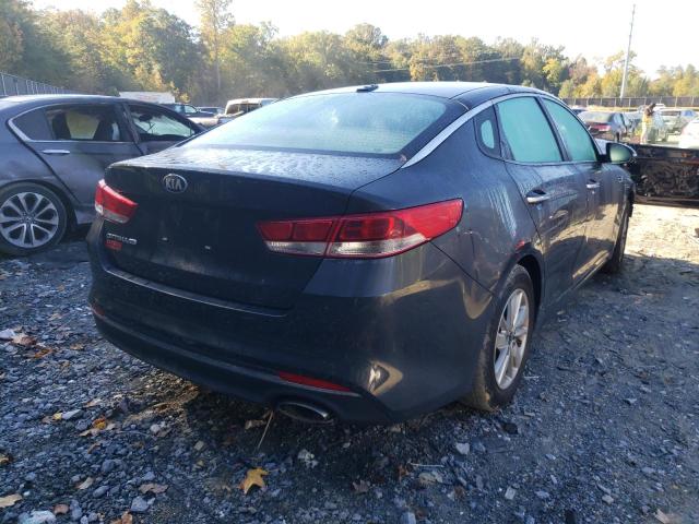 Photo 4 from auction – 2016 KIA OPTIMA LX with VIN 5XXGT4L39GG025944