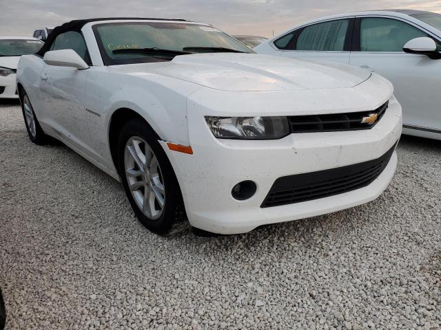 Photo 3 from auction – 2014 CHEVROLET CAMARO LT with VIN 2G1FB3D38E9162314