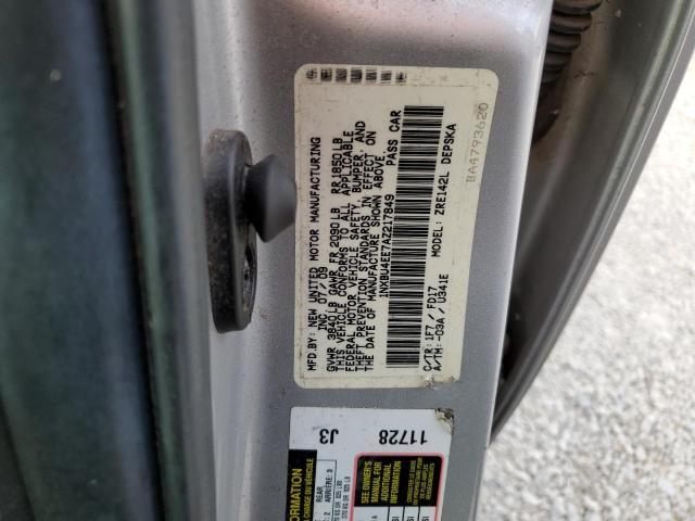 Photo 10 from auction – 2010 TOYOTA COROLLA BA with VIN 1NXBU4EE7AZ217849