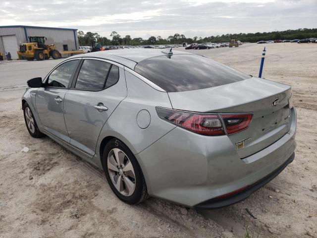 Photo 3 from auction – 2015 KIA OPTIMA HYB with VIN KNAGN4AD5F5090375