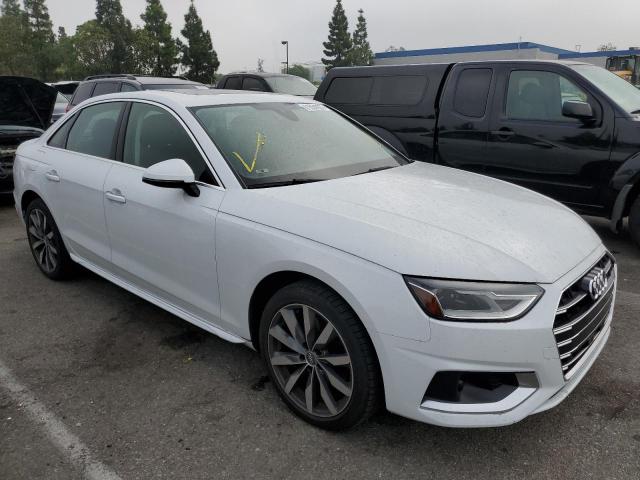 AUDI A4 PREMIUM 2020 with VIN WAUGMAF47LN008345 - Photo from auction