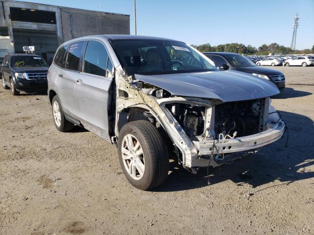 Photo 1 from auction – 2017 HONDA PILOT LX with VIN 5FNYF5H13HB003838