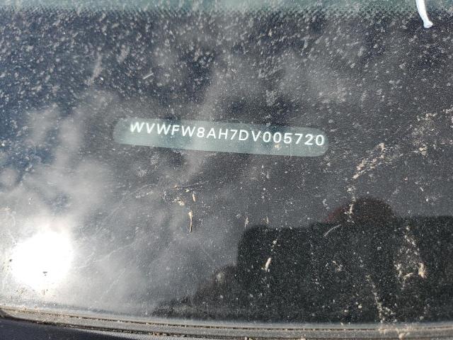 Photo 10 from auction – 2013 VOLKSWAGEN EOS LUX with VIN WVWFW8AH7DV005720