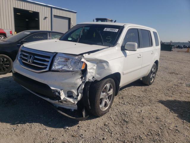 Photo 2 from auction – 2014 HONDA PILOT EX with VIN 5FNYF3H43EB016003